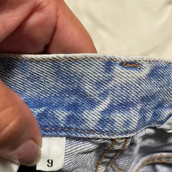 Vintage Rio by‎ Stephen Mardon distressed denim shorts size 9 - Picture 4 of 5